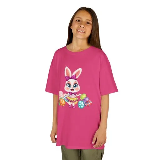 Easter Bunny Kids Tee - Cute Cotton T-Shirt for Spring Celebrations - Image 24