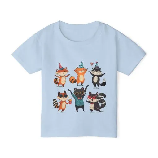 Fun Party Animal Toddler T-Shirt - Cute Animal Design