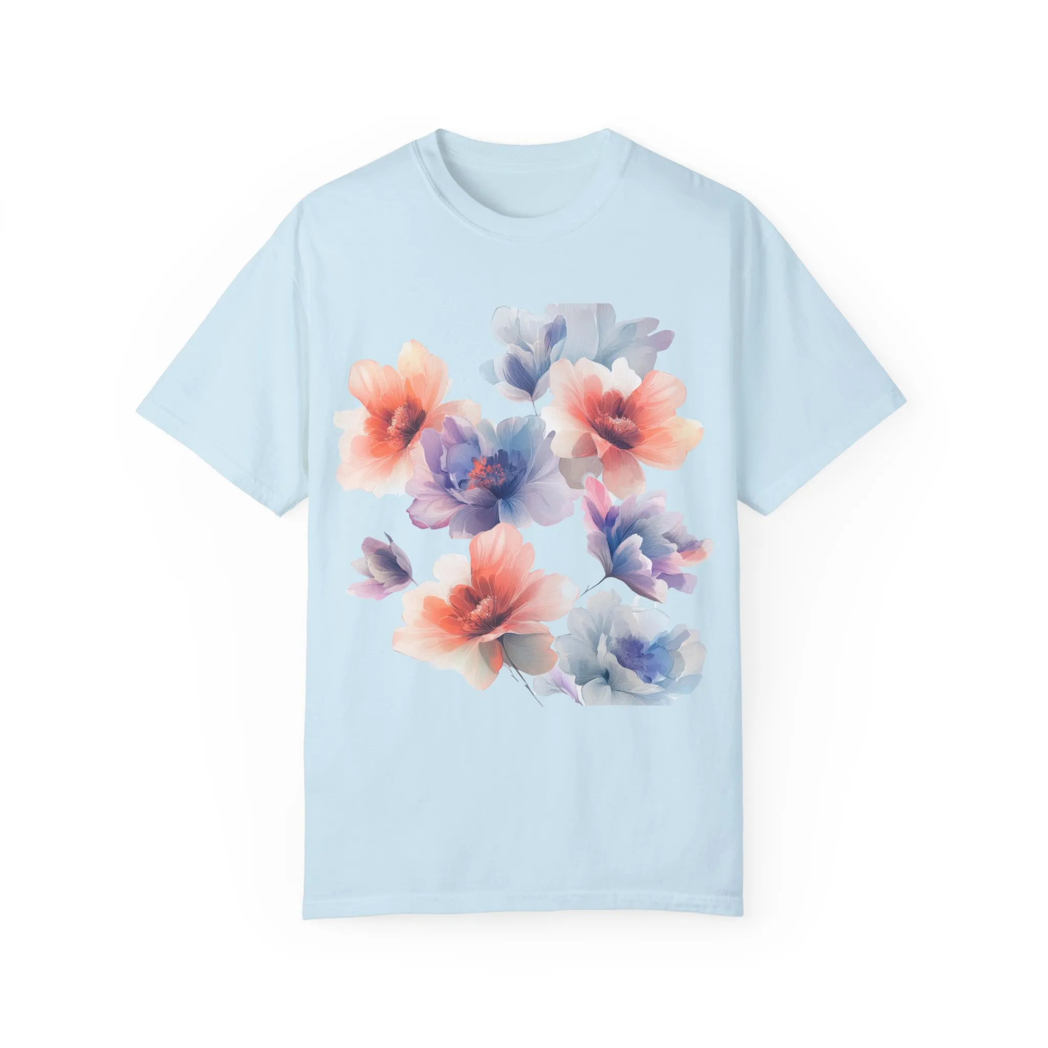 Floral Print Unisex T-Shirt - Perfect for Spring and Casual Occasions - Image 17