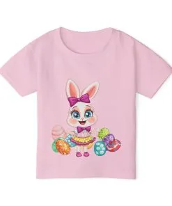 Cute Easter Bunny Toddler T-Shirt | Heavy Cotton™ Toddler Tee