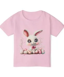 Adorable Easter Bunny Toddler T-Shirt - Cute Kids Spring Tee