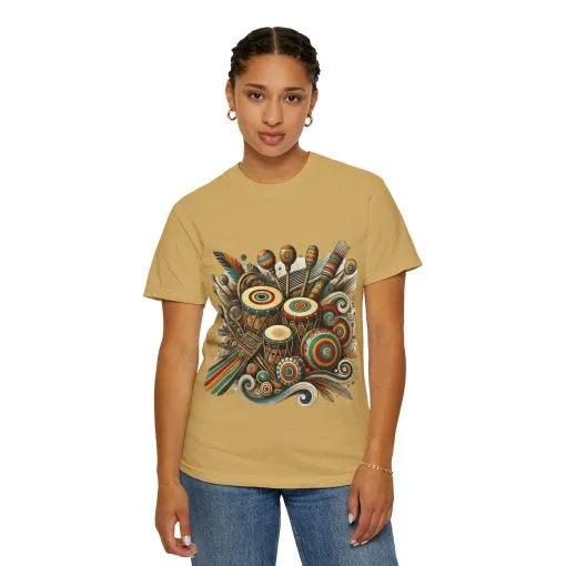 Colorful Bohemian Music Festival T-Shirt - Image 20