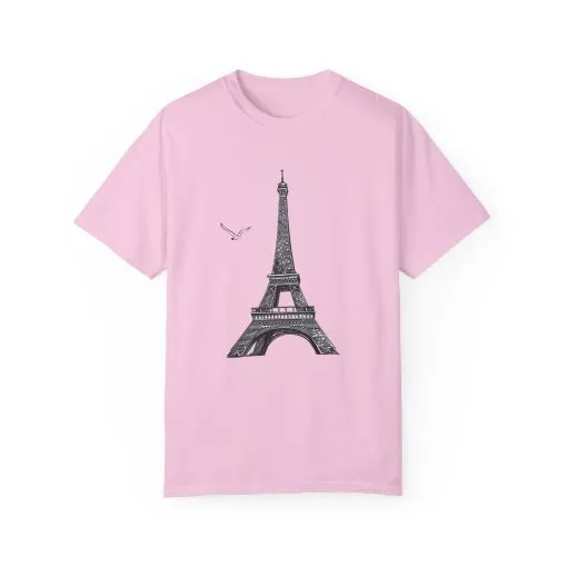 Eiffel Tower Graphic Unisex T-Shirt - Parisian Style Tee - Image 33