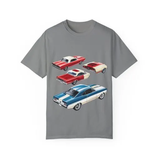 Classic Muscle Car Graphic Unisex T-Shirt – Perfect Gift for Auto Enthusiasts & Retro Lovers - Image 17