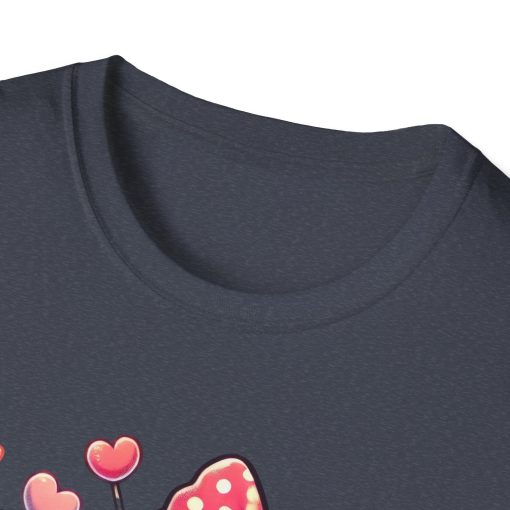 Cute Bunny Love Unisex Softstyle T-Shirt - Perfect for Valentine's Day and Spring Celebrations - Image 52