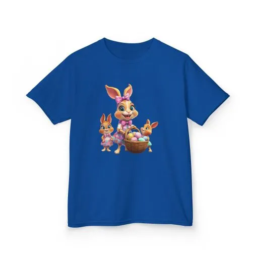 Easter Bunny Kids Tee - Cute Rabbit Design for Spring Celebrations - Image 17