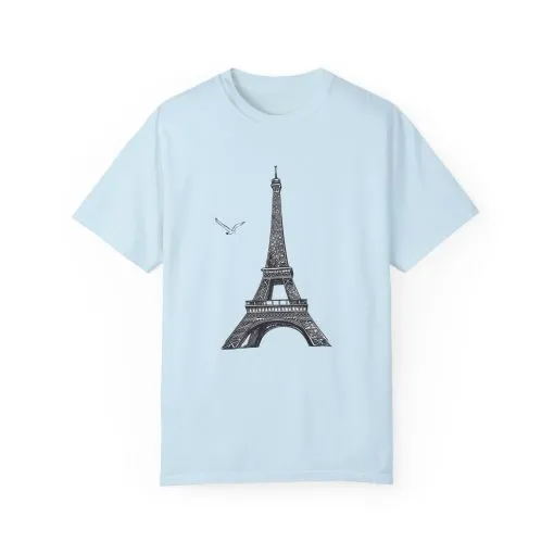 Eiffel Tower Graphic Unisex T-Shirt - Parisian Style Tee - Image 17