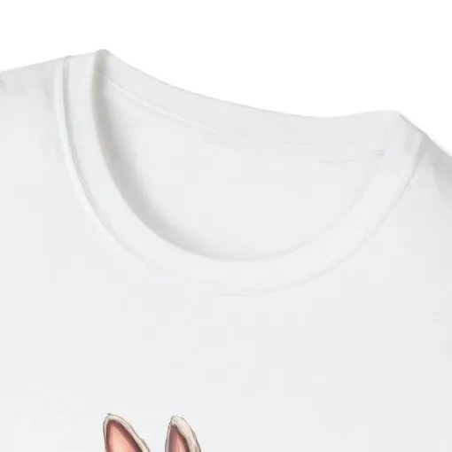 Easter Bunny Softstyle Unisex T-Shirt - Cute Spring Design for Holiday Celebrations - Image 7