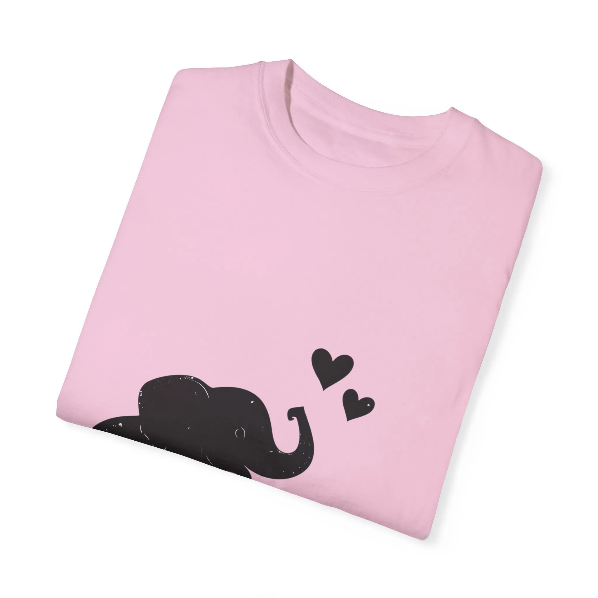 Heartwarming Elephant Love Unisex T-Shirt - Image 46