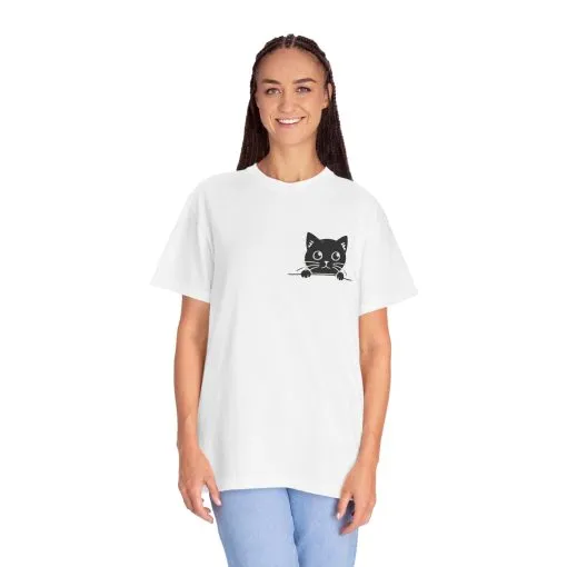Cute Cat Graphic Unisex T-Shirt - Perfect for Cat Lovers - Image 5