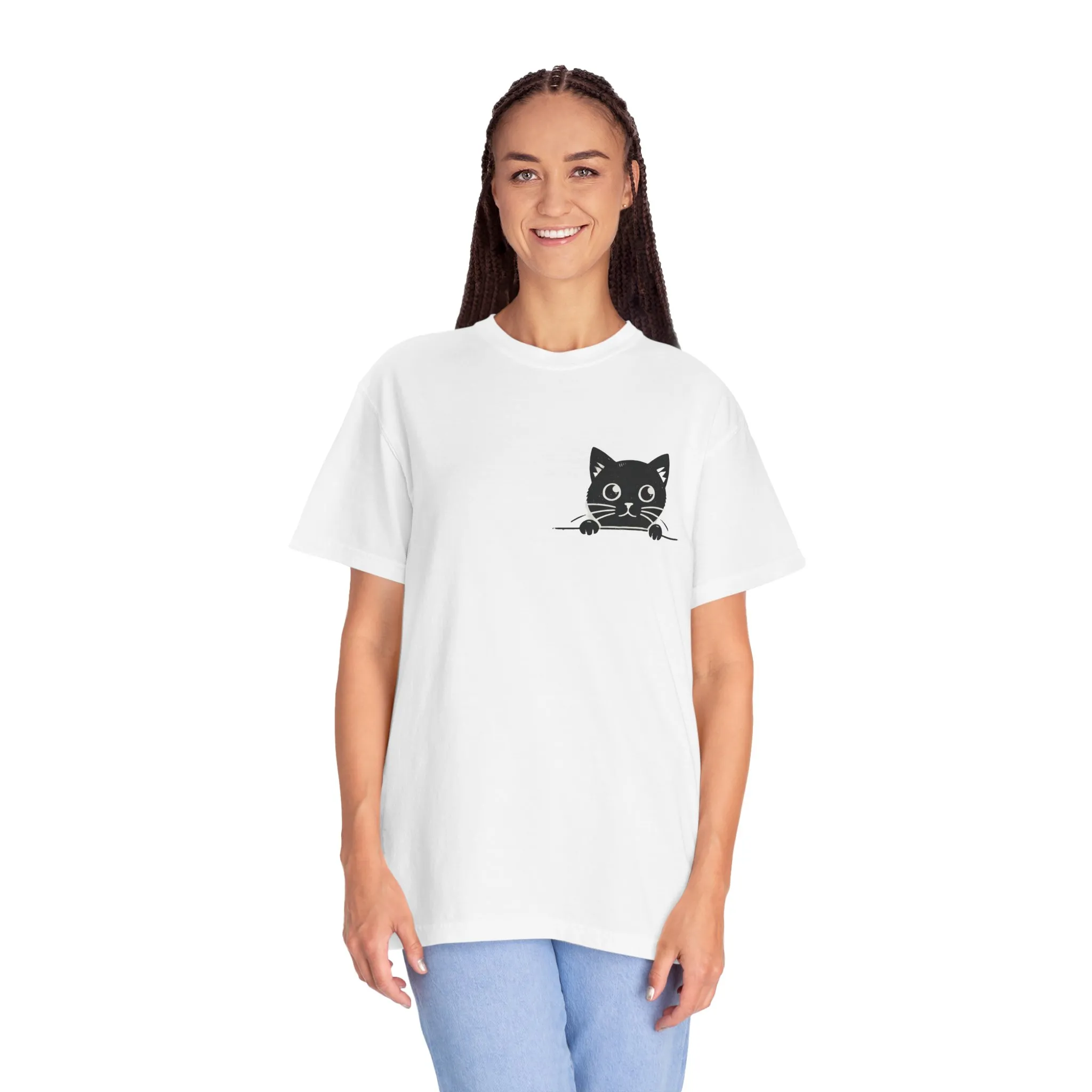 Cute Cat Graphic Unisex T-Shirt - Perfect for Cat Lovers - Image 5