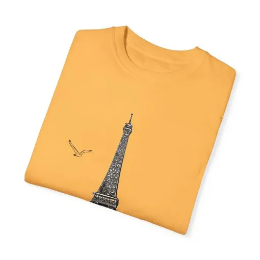 Eiffel Tower Graphic Unisex T-Shirt - Parisian Style Tee - Image 14