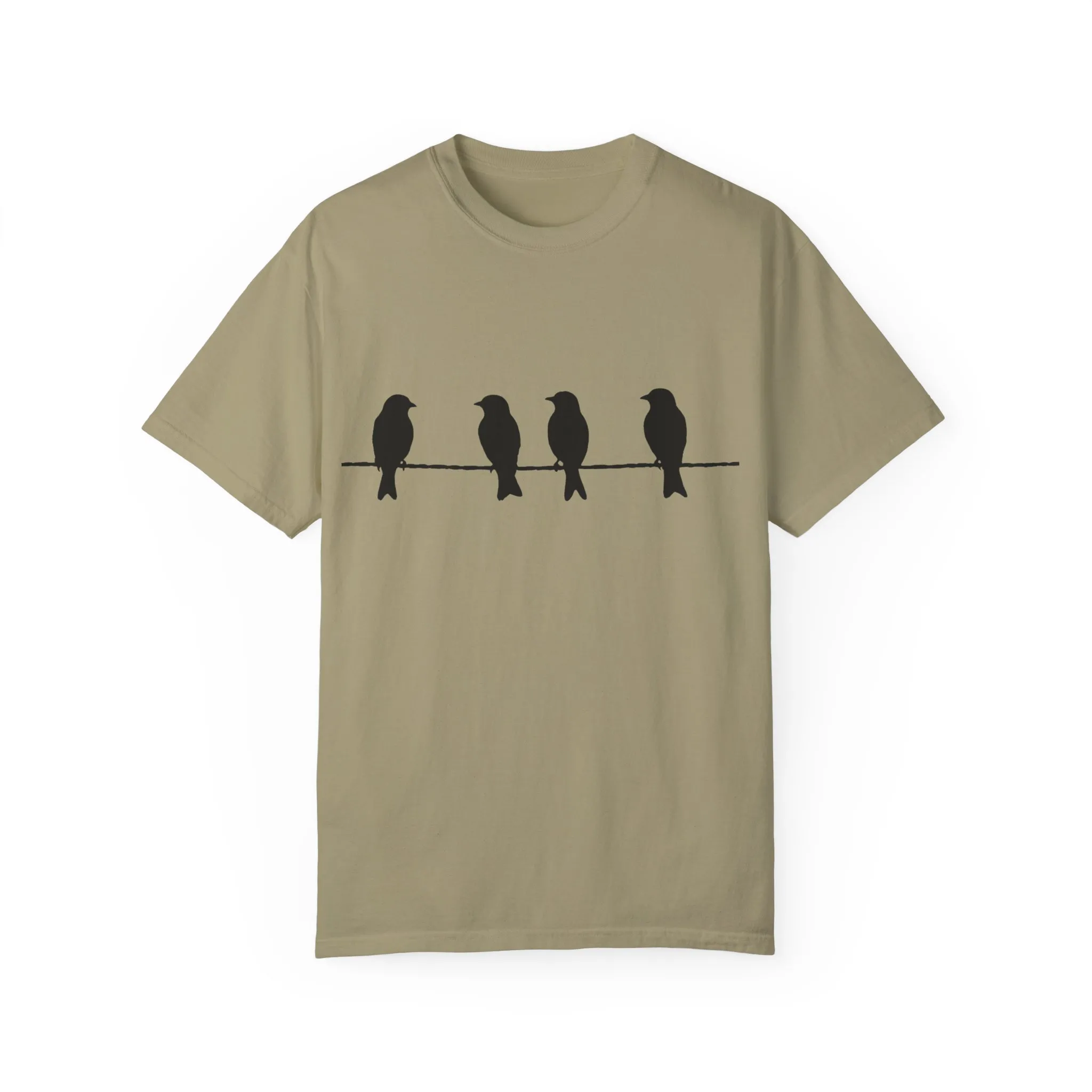 Minimalist Bird Silhouette Unisex T-Shirt - Image 13
