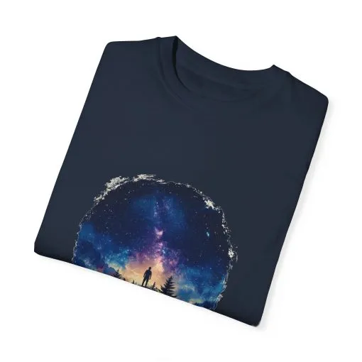 Galactic Night Unisex Garment-Dyed T-Shirt - Cosmic Adventure Tee - Image 22