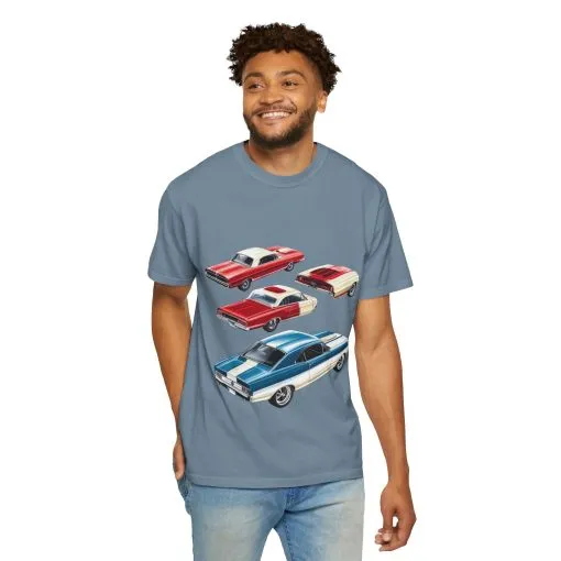 Classic Muscle Car Graphic Unisex T-Shirt – Perfect Gift for Auto Enthusiasts & Retro Lovers - Image 24