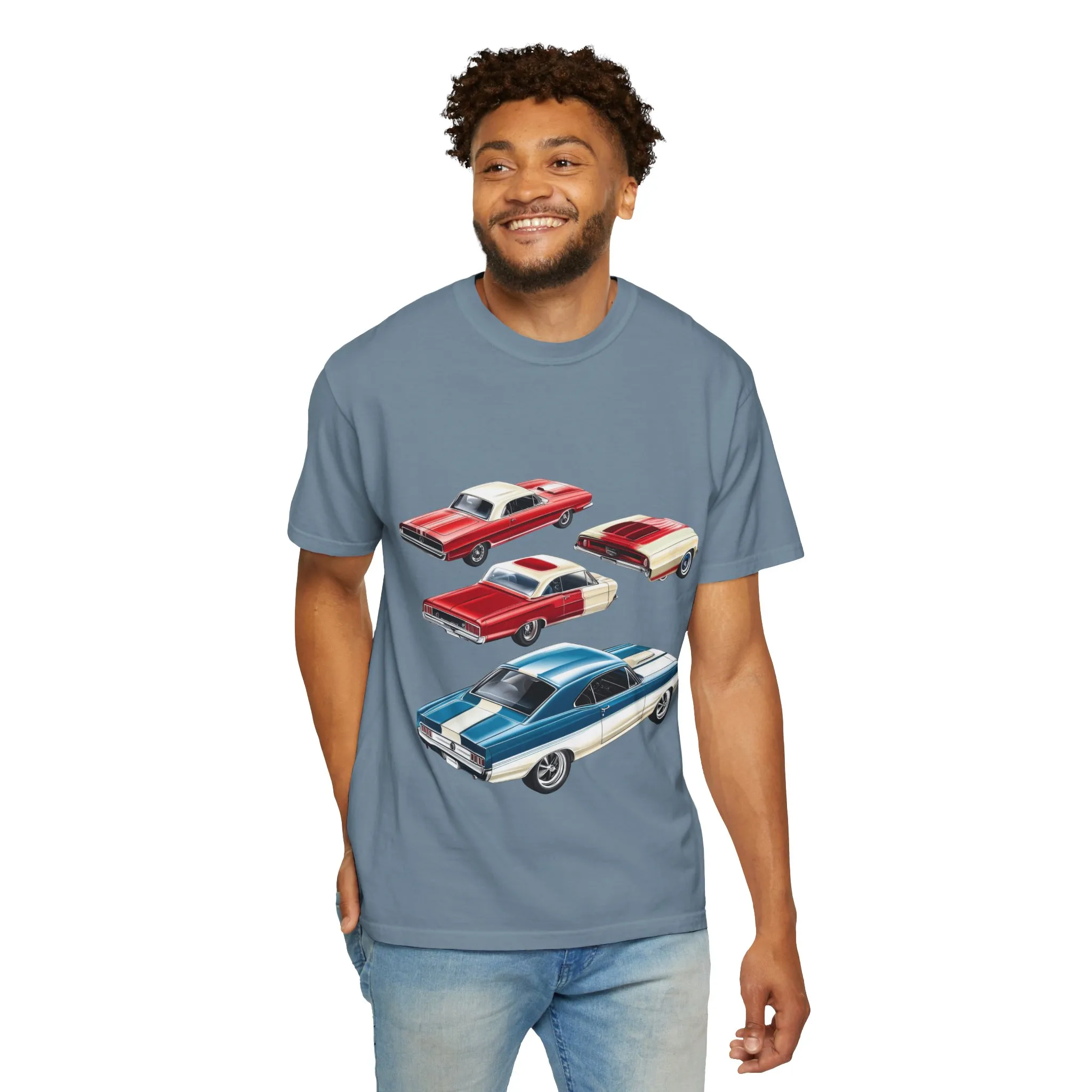 Classic Muscle Car Graphic Unisex T-Shirt – Perfect Gift for Auto Enthusiasts & Retro Lovers - Image 24