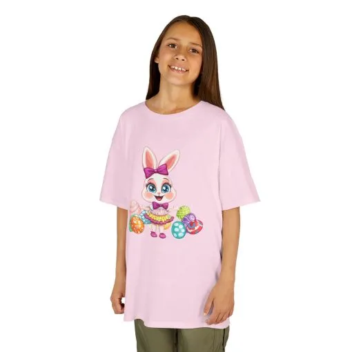 Easter Bunny Kids Tee - Cute Cotton T-Shirt for Spring Celebrations - Image 21