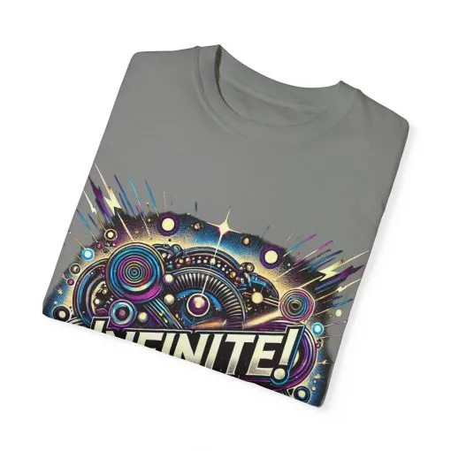 Cosmic Infinite Unisex Garment-Dyed T-Shirt - Explore the Universe - Image 14