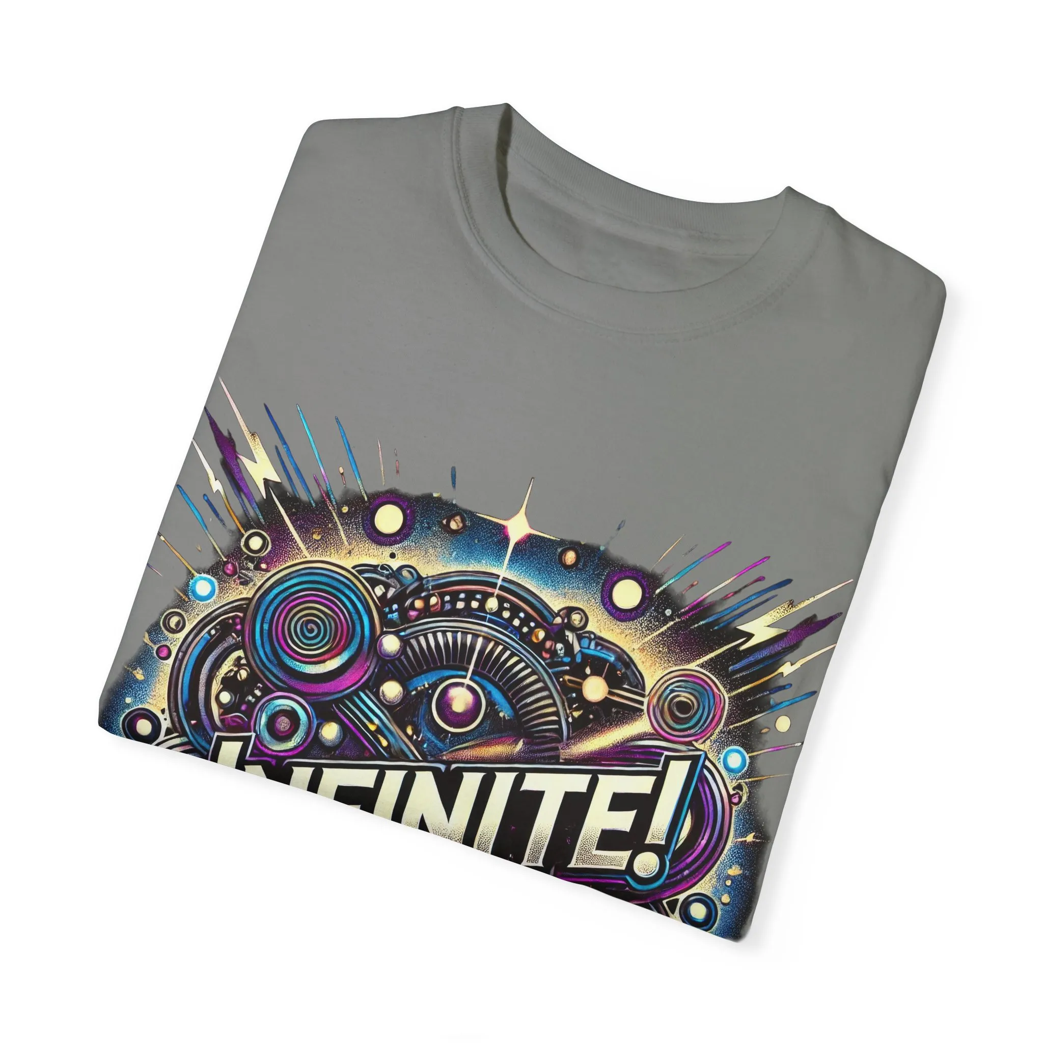 Cosmic Infinite Unisex Garment-Dyed T-Shirt - Explore the Universe - Image 14