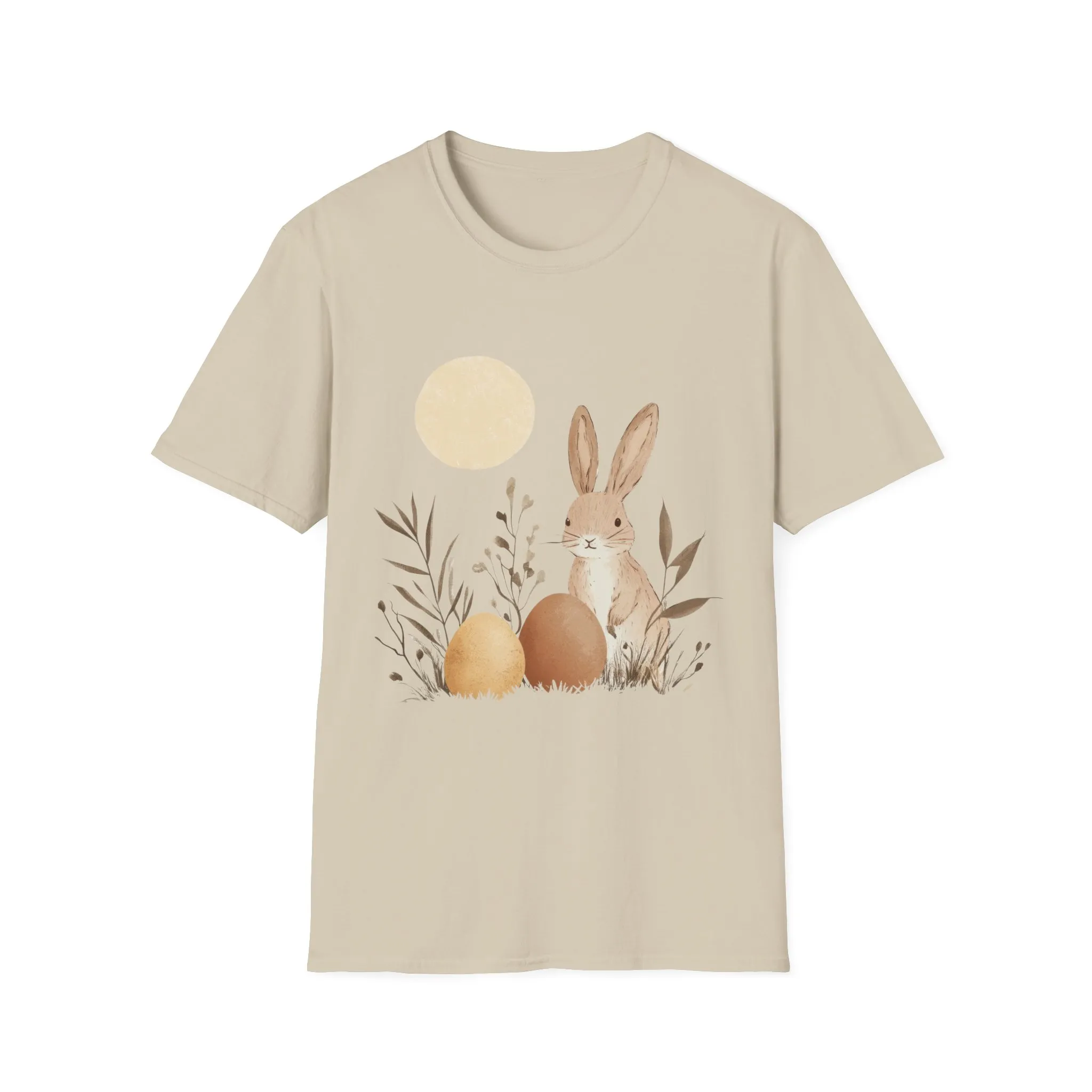 Spring Easter Bunny Graphic Unisex T-Shirt