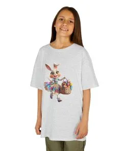Easter Bunny Kids Tee - Cute Cotton T-Shirt for Spring Celebrations