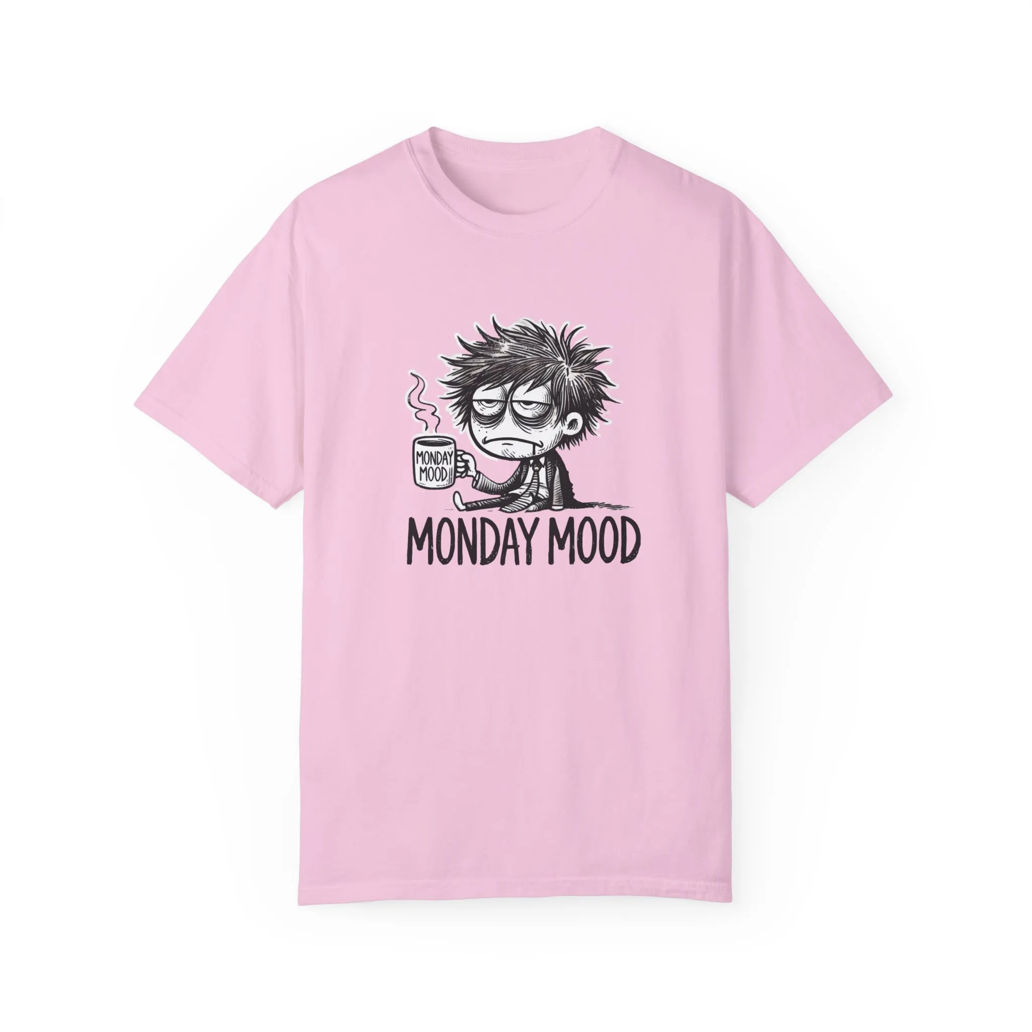 Unisex 'Monday Mood' Garment-Dyed T-Shirt - Perfect for Casual Days - Image 54