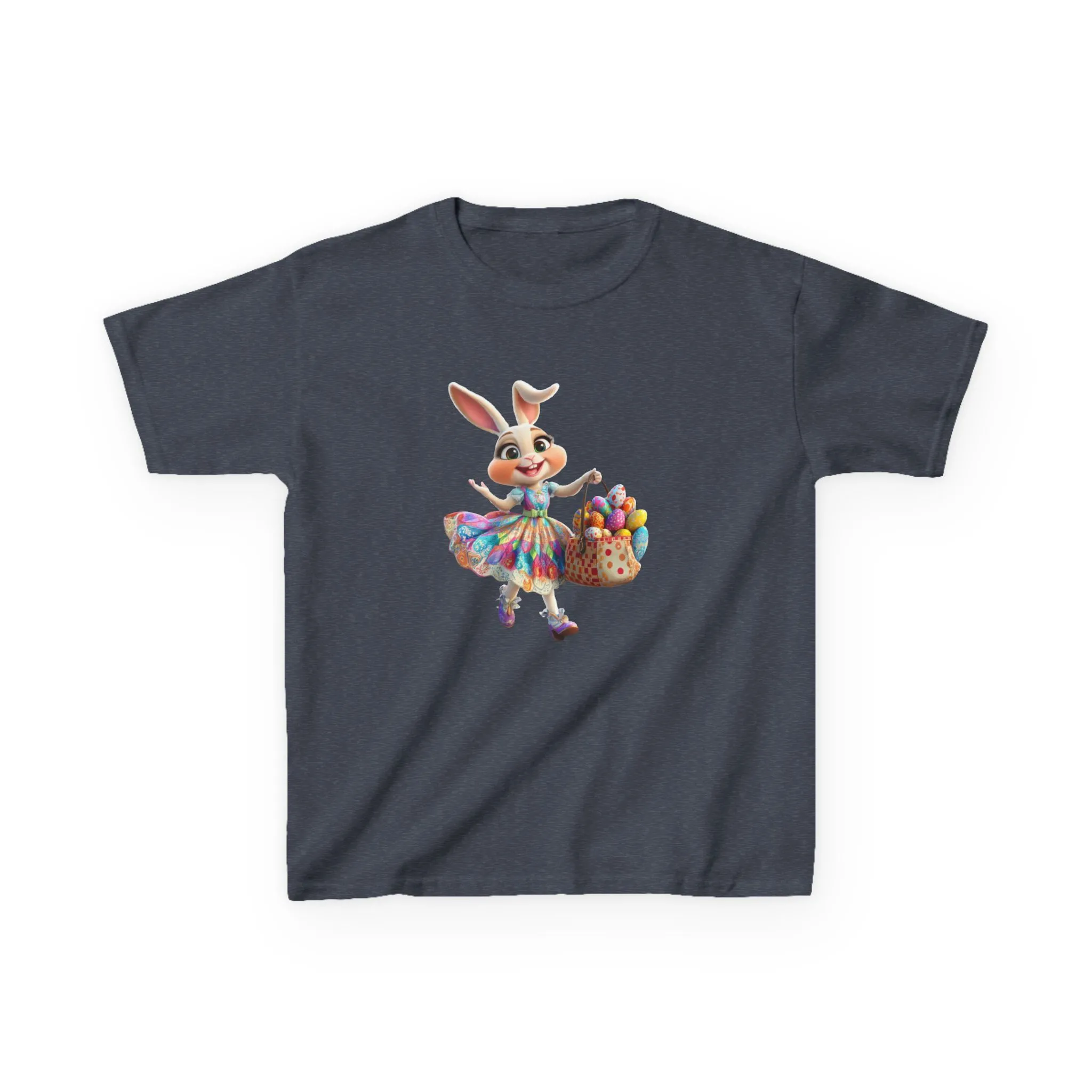 Easter Bunny Kids Tee - Cute Cotton T-Shirt for Spring Celebrations - Image 25