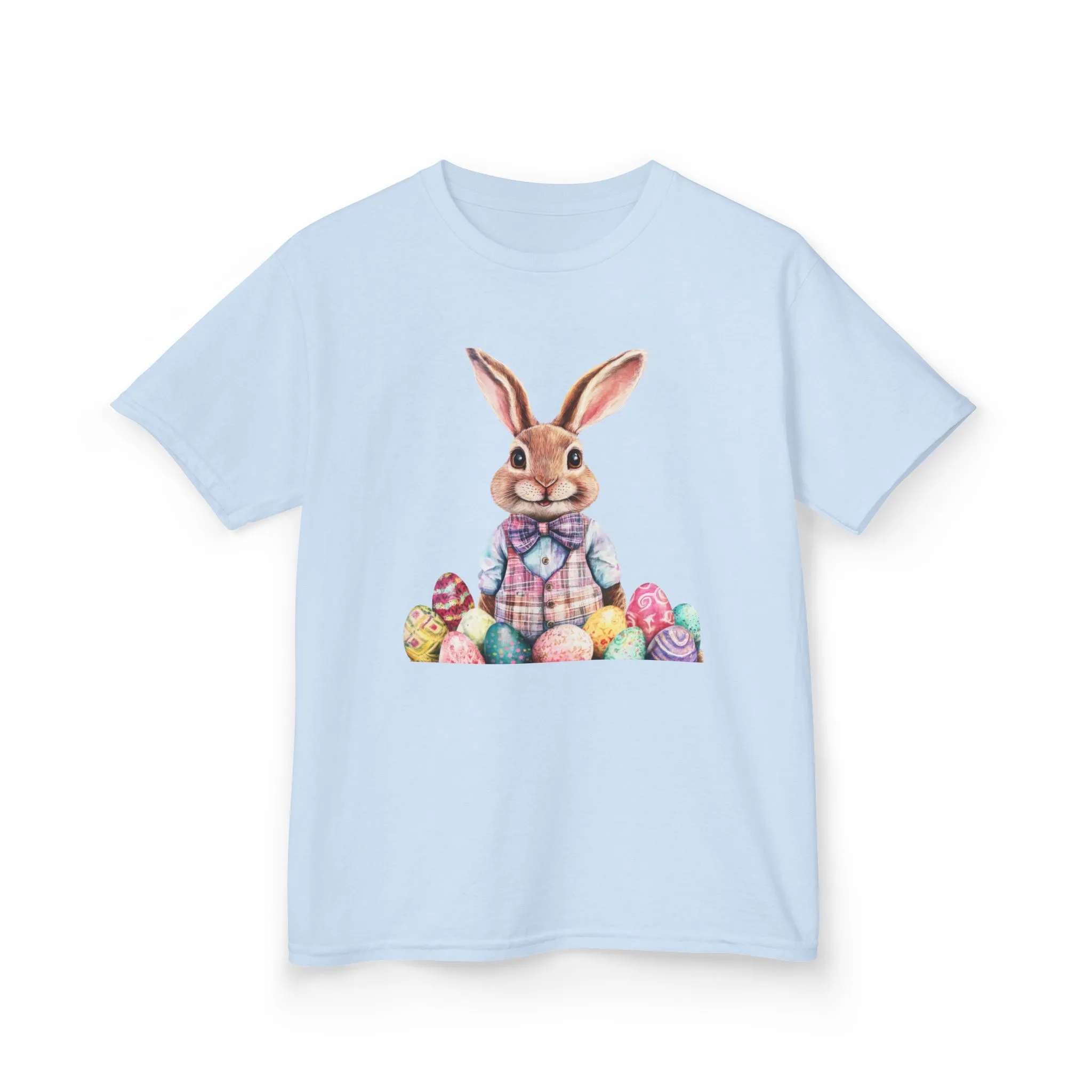 Easter Bunny Kids Heavy Cotton™ Tee - Cute Easter Celebration Shirt - Image 14