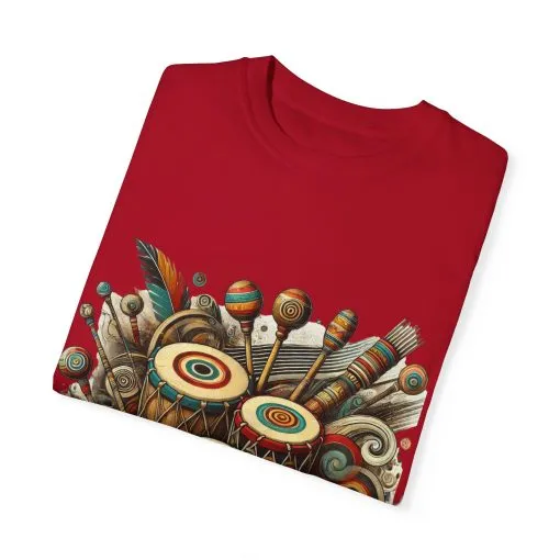 Colorful Bohemian Music Festival T-Shirt - Image 50
