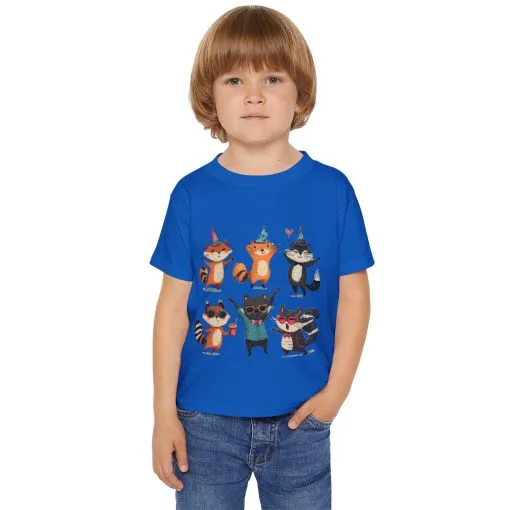 Fun Party Animal Toddler T-Shirt - Cute Animal Design - Image 11