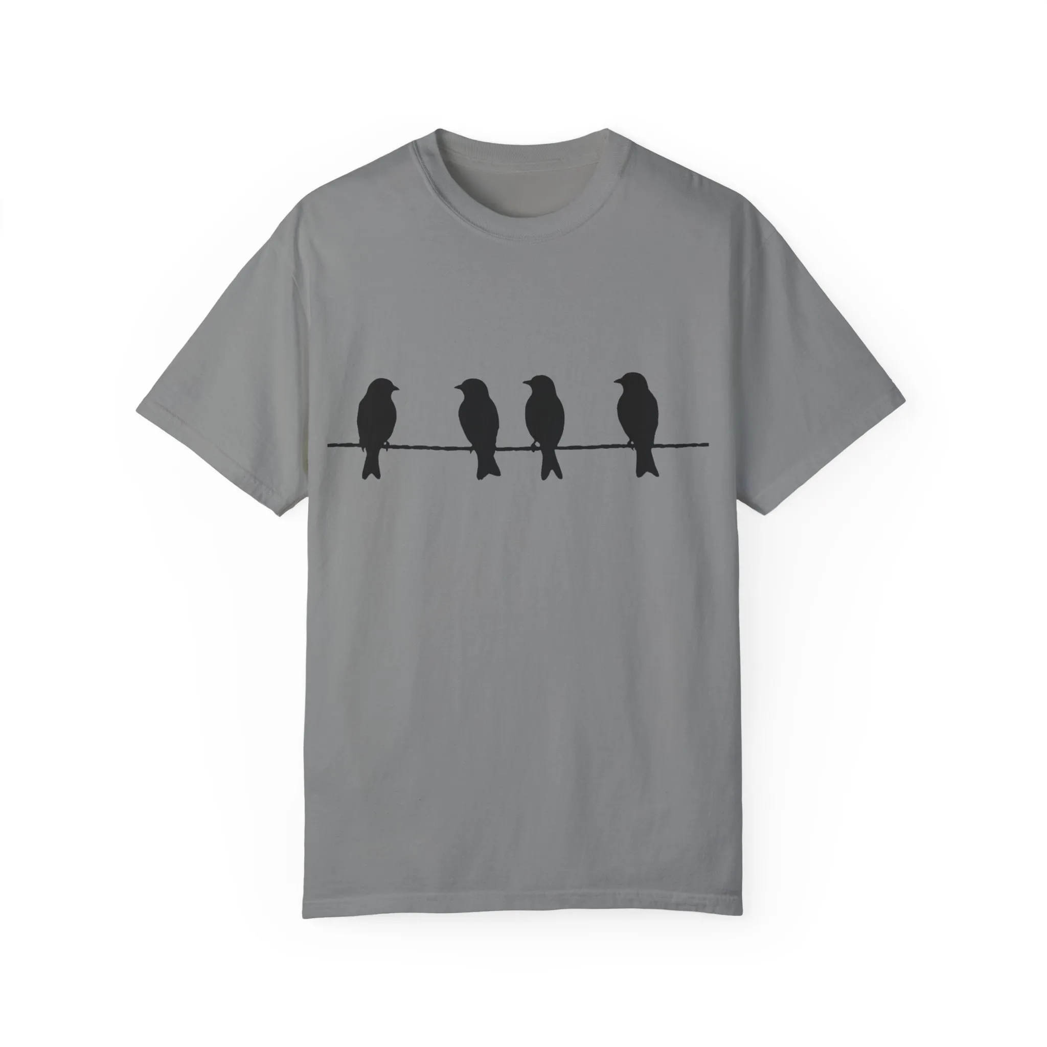 Minimalist Bird Silhouette Unisex T-Shirt - Image 21