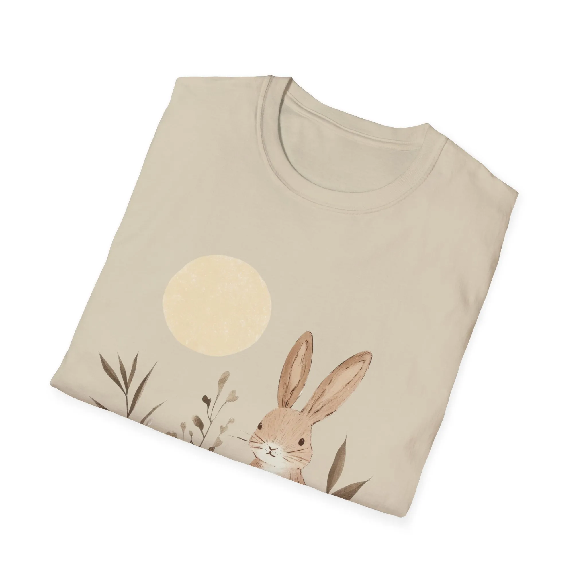 Spring Easter Bunny Graphic Unisex T-Shirt - Image 3