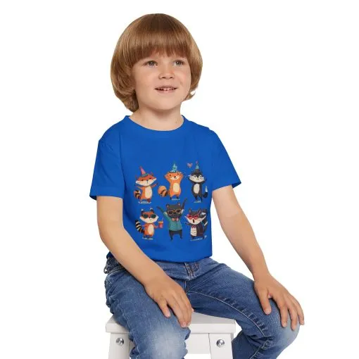Fun Party Animal Toddler T-Shirt - Cute Animal Design - Image 12