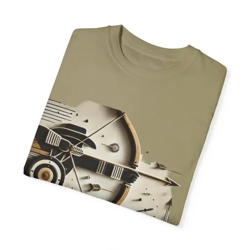 Retro-Inspired Unisex Garment-Dyed T-Shirt - Vintage Graphic Design - Image 14