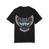 Unisex Garment-Dyed Owl T-Shirt | Nature-Inspired Design for Outdoor Lovers