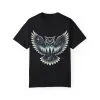 Unisex Garment-Dyed Owl T-Shirt | Nature-Inspired Design for Outdoor Lovers