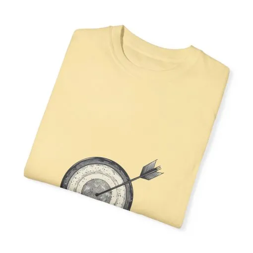 Unisex Garment-Dyed T-Shirt - Target Design for Archery Lovers - Image 10