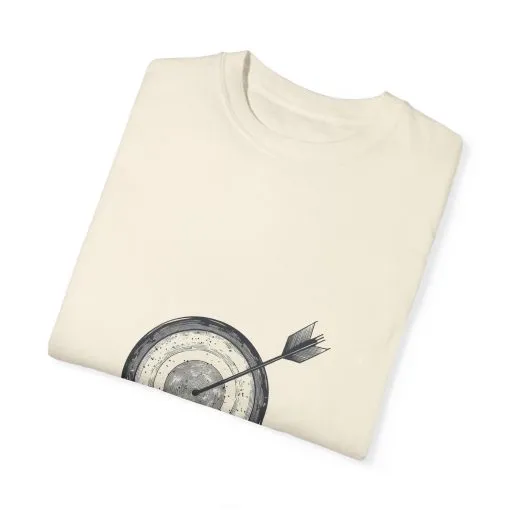 Unisex Garment-Dyed T-Shirt - Target Design for Archery Lovers - Image 6