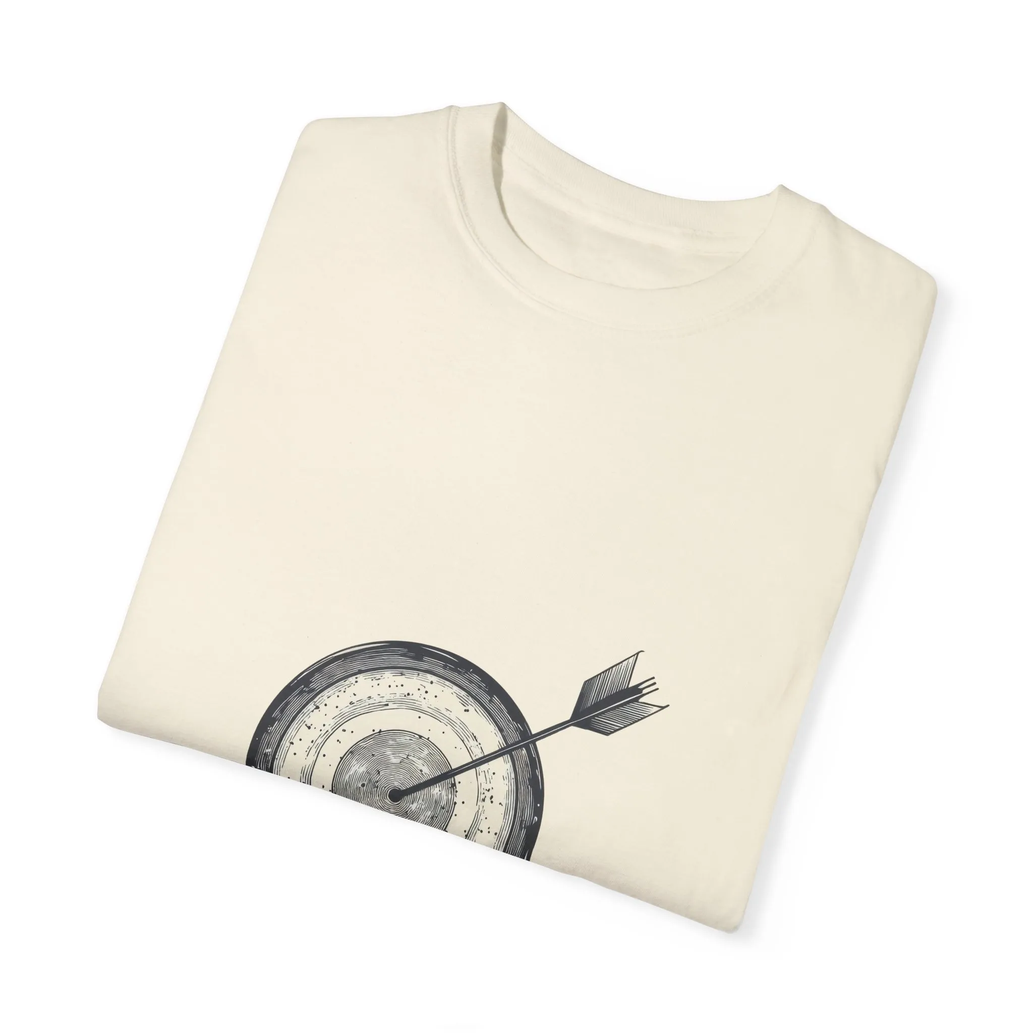 Unisex Garment-Dyed T-Shirt - Target Design for Archery Lovers - Image 6