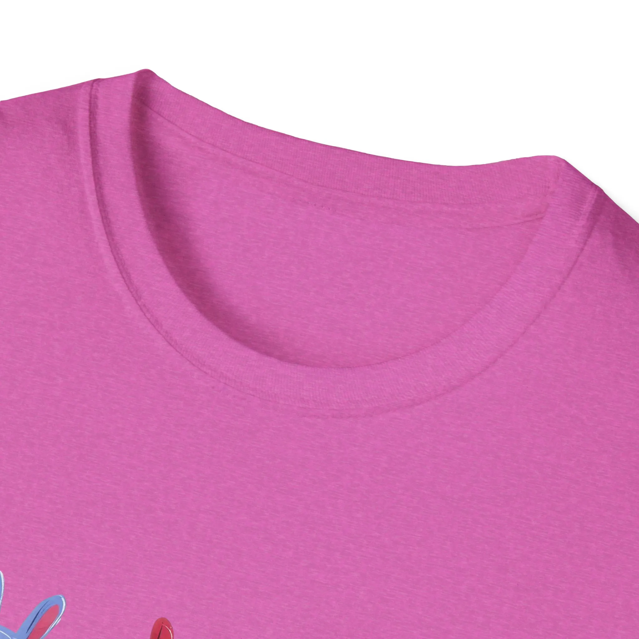 Easter Joy Unisex Softstyle T-Shirt - Spring Floral Design - Image 42