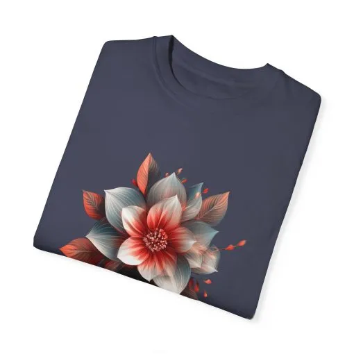 Botanical Floral Unisex Garment-Dyed T-shirt - Perfect for Nature Lovers - Image 38