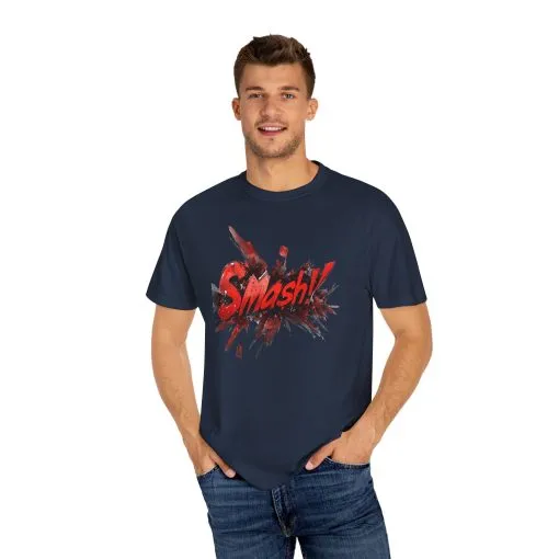 Unisex Smash Graphic T-Shirt – Trendy Casual Wear for Game Lovers - Image 27