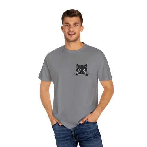 Cute Cat Graphic Unisex T-Shirt - Perfect for Cat Lovers - Image 9