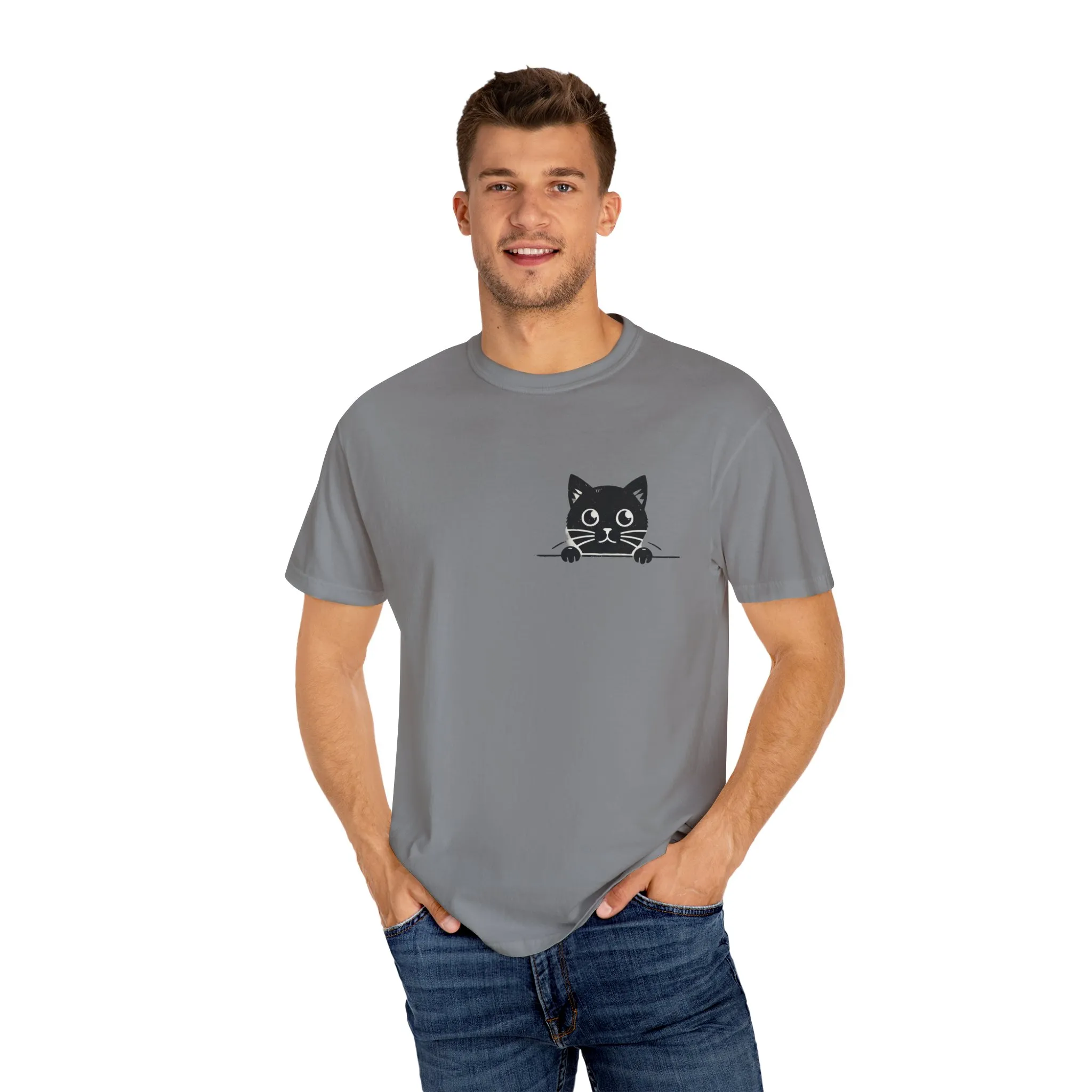 Cute Cat Graphic Unisex T-Shirt - Perfect for Cat Lovers - Image 9