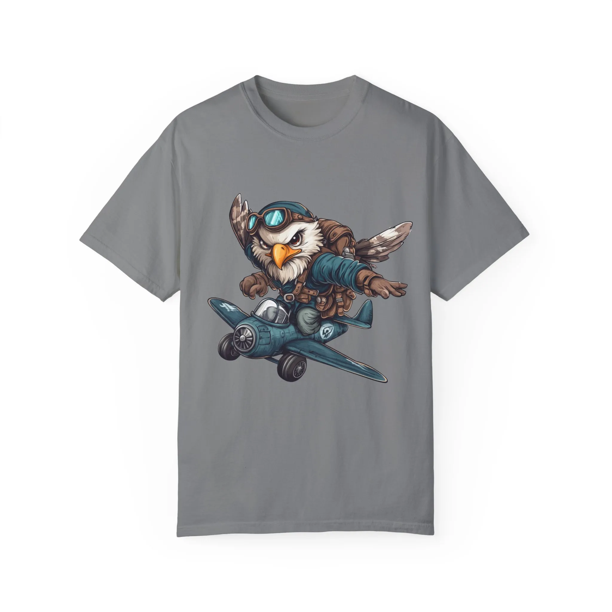 Adventure Owl Unisex Garment-Dyed T-Shirt - Perfect for Flyers and Animal Lovers - Image 13