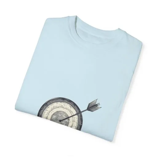 Unisex Garment-Dyed T-Shirt - Target Design for Archery Lovers - Image 18