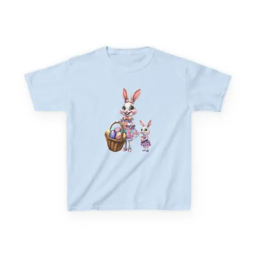 Easter Bunny Kids Tee - Adorable Rabbit Design for Spring Celebrations - Image 16