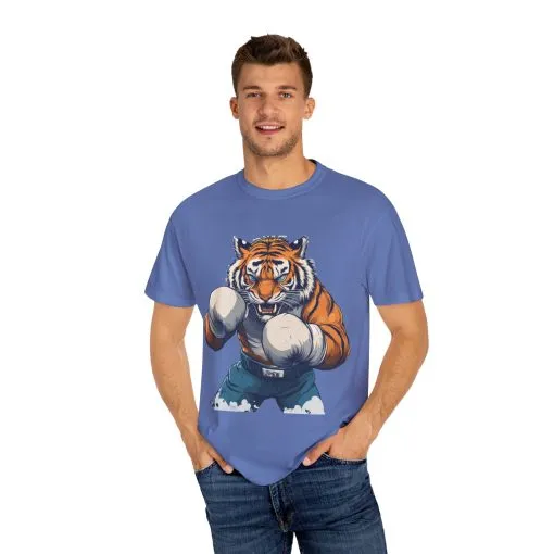 Fierce Tiger Graphic Unisex T-Shirt - Bold Boxing Design - Image 26