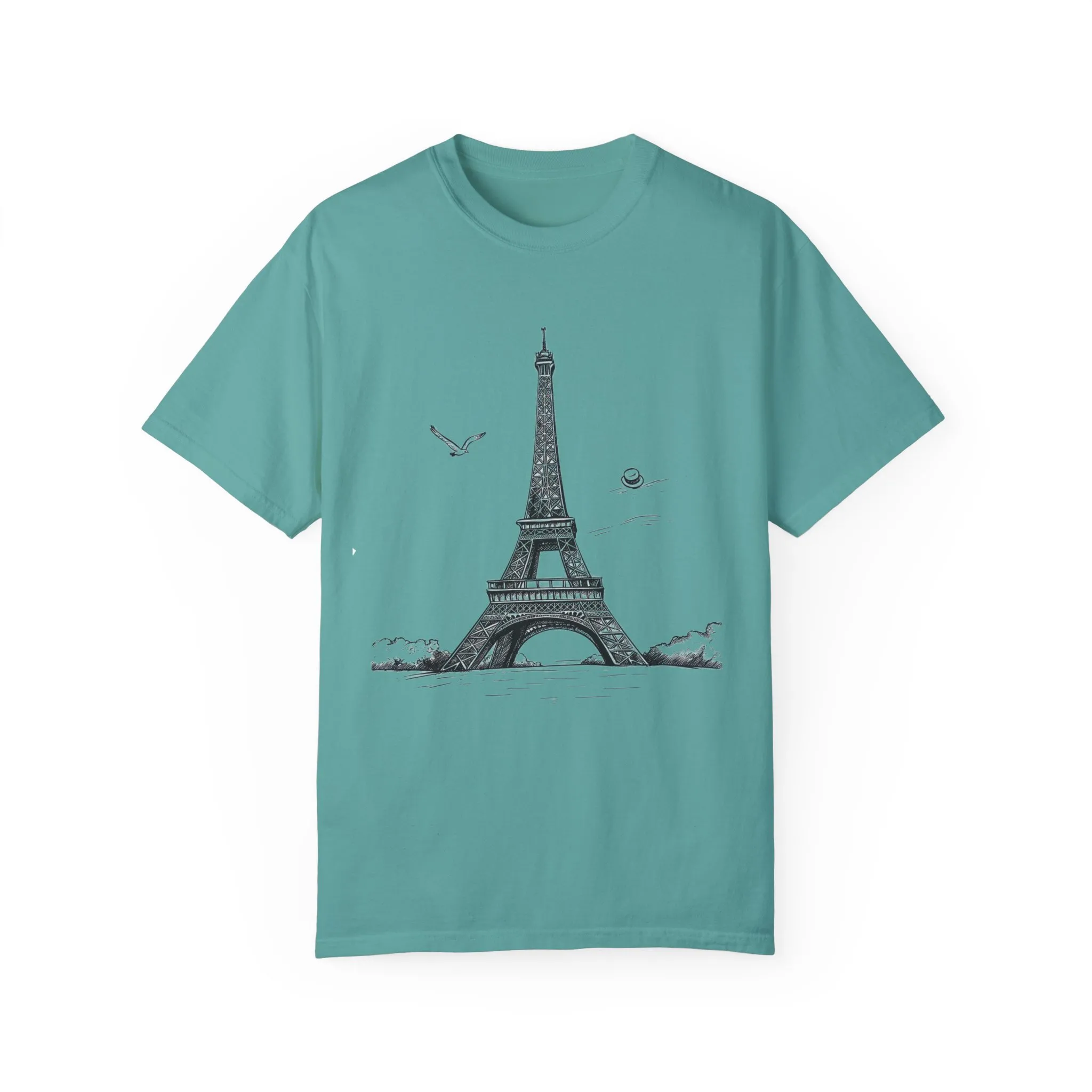 Eiffel Tower Graphic Unisex T-Shirt - Vintage Parisian Style - Image 21