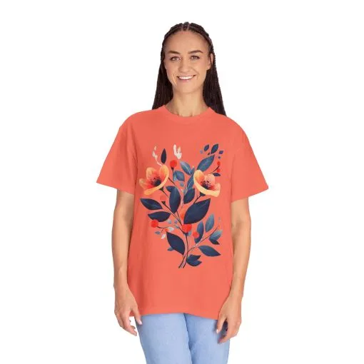Floral Design Unisex T-Shirt - Perfect for Spring Celebrations - Image 11
